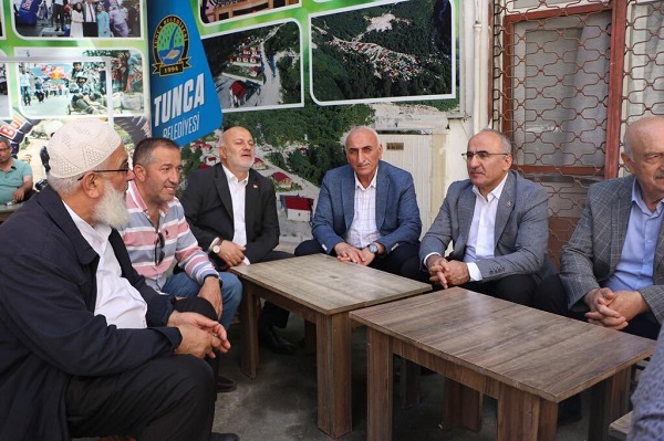 RİZE MİLLETVEKİLİ MERTOĞLU ARDEŞEN’DE ÇEŞİTLİ TEMASLARDA BULUNDU
