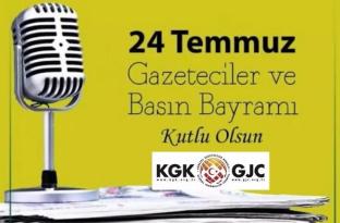 KGK: 115 yıldır demokrasi ve basın özgürlüğünü konuşabiliyoruz