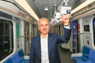 BAKAN URALOĞLU: MARMARAY’I 10 YILDA TAM 1 MİLYAR KİŞİ KULLANDI