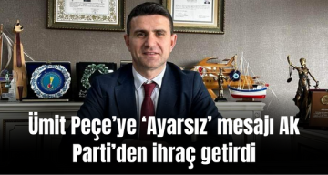 Ümit Peçe’ye ‘Ayarsız’ mesajı Ak Parti’den ihraç getirdi