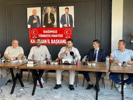 BTP Lideri Hüseyin Baş Kahraman’da konuştu: “Türk milletini dünyanın ucuz işçileri yapmak istiyorlar”