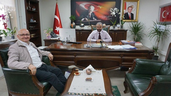 Kavalcı’dan İl Milli Eğitim Müdürü Tüfekçi’ye Hayırlı Olsun Ziyareti