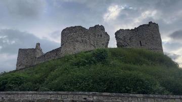 14. yüzyılda yapılan kalede tadilat sona eriyor, turizme destek geliyor