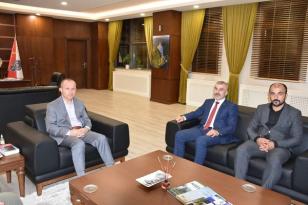 Rize İl Başkanı Özçelik ve Sarıahmetoğlu’dan İl Emniyet Müdürü Türesin’e hayırlı olsun ziyareti