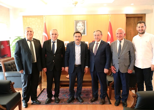 Genel Müdür Alim, Kayseri Valisi Çicek Ve Kayseri B.Şehir Belediye Başkanı Büyükkılıç’a Teşekkür Ziyareti