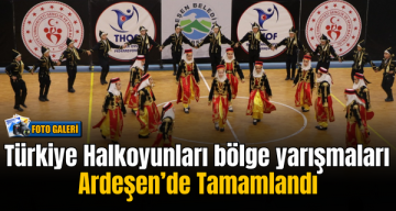 Türkiye Halkoyunları bölge yarışmaları Ardeşen’de Tamamlandı