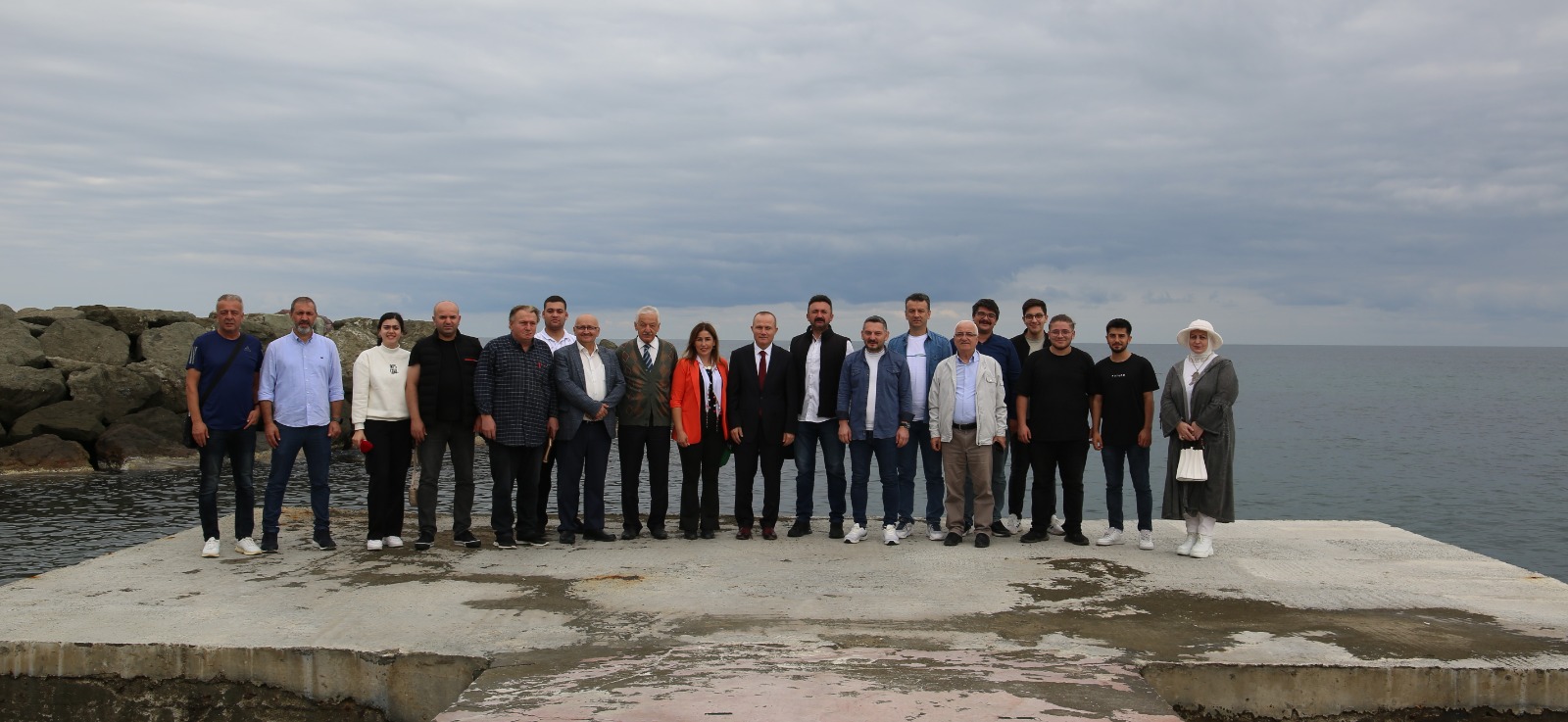 RİZENİN YENİ EMNİYET MÜDÜRÜ TÜRESİN RİZE BASINIYLA TANIŞTI