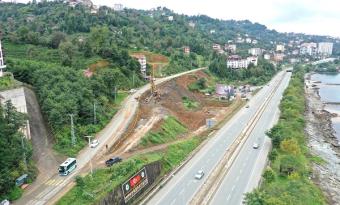 Rize’de Yeni Otogar Çalışmalar Devam Ediyor