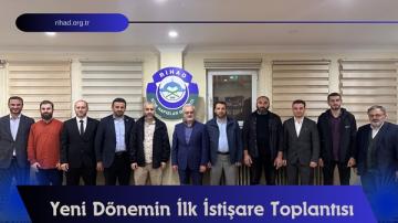 RİHAD, Yeni Dönemin İlk Yönetim Kurulu toplantısını yaptı