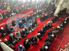 Rize’de Hafızlar Sabah Namazında Taşçıoğlu Camii’nde buluştu