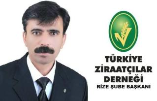 TZD RİZE BAŞKANI AKMAN; “TARIM HAFTASI KUTLU VE BEREKETLİ OLSUN” DEDİ.