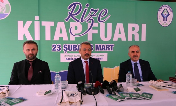 RİZE’DE EN BÜYÜK KİTAP FUARI BU CUMA GÜNÜ AÇILIYOR