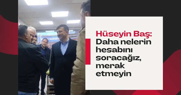 BTP adayı “Hesap soracağım” deyince AK Parti adayı dükkanı terk etti