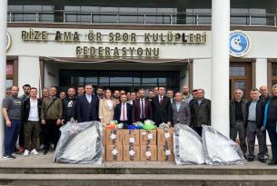 FUTBOL GELİŞİM PROJESİ RİZE’DE HAYATA GEÇTİ