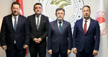 MHP RİZE İL BAŞKANI ALKAN’DAN BAKAN YUMAKLI’YA ZİYARET