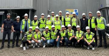 RTEÜ elektrik ve enerji bölümü öğrencileri teknik gezi düzenledi
