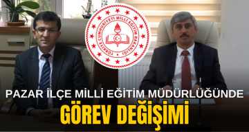 Başarılarıyla tanınan milli eğitim müdürü Gündüz Pazar’a atandı