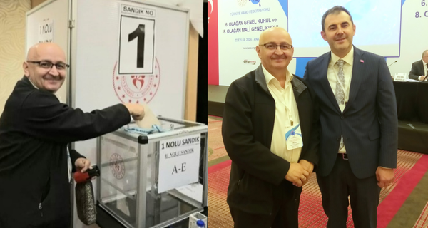 KABAKÇI 3. KEZ YENİDEN KANO FEDERASYONU BAŞKANLIĞINA SEÇİLDİ