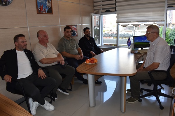Pazarspor Başkanı Uğur Aslan’dan Basın Büromuza Ziyaret!
