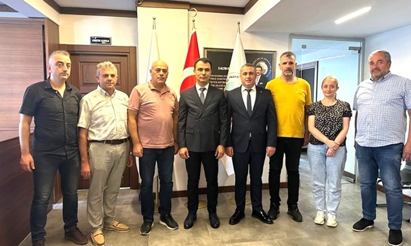 PAZAR KAYMAKAMIN’DAN PAZAR TSO İADEYİ ZİYARET