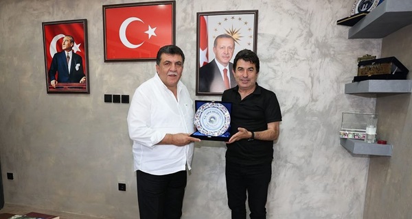 RTSO BAŞKANI KARAMETMETOĞLUNDAN İSPİR BELEDİYE BAŞKANI ÇOŞKUN’A ZİYARET