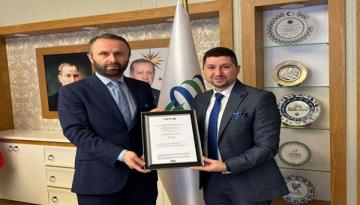Aksa Çoruh Elektrik’ten RTEÜ’ye YEK-G belgesi
